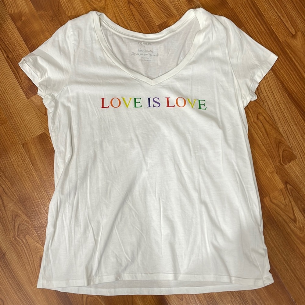 Torrid Love is Love T shirt